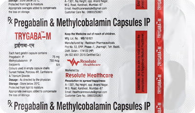 Trygaba M Strip Of 10 Capsules