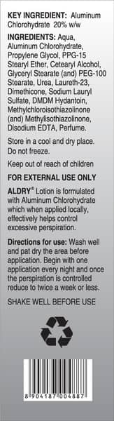 Aldry Bottle Of 150gm Lotion