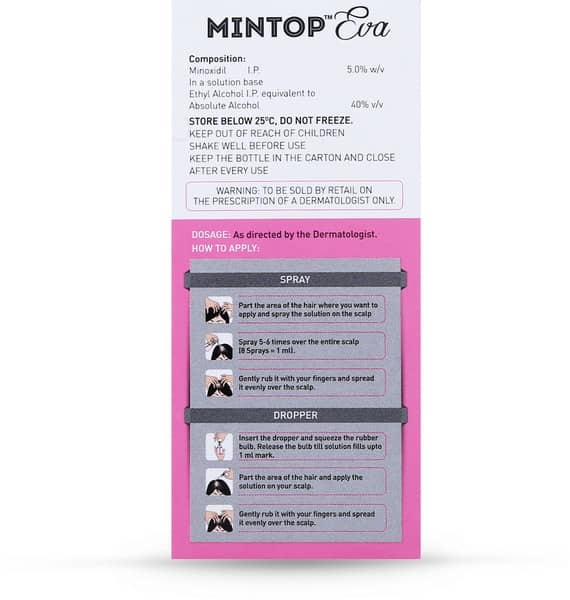 Mintop Eva 5% Bottle Of 60ml Solution