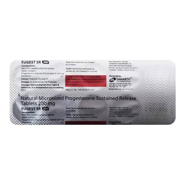 Eugest Sr 200Mg Strip Of 10 Tablets