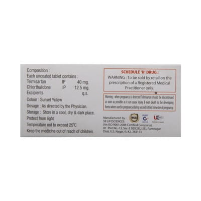 Telonyx Ch 40 Strip Of 10 Tablets