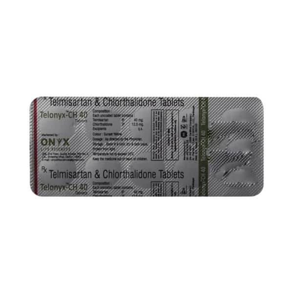 Telonyx Ch 40 Strip Of 10 Tablets