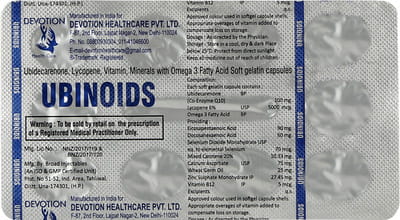 Ubinoids Strip Of 10 Capsules