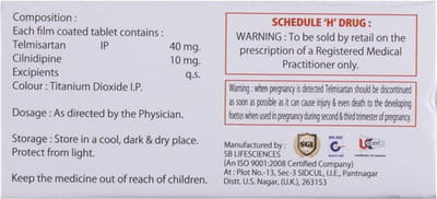 Telonyx Ln 40mg Strip Of 10 Tablets