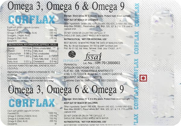 Corflax Strip Of 10 Capsules