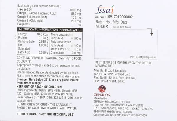 Corflax Strip Of 10 Capsules