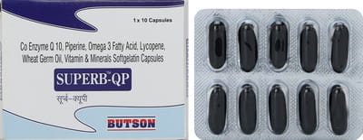 Superb Qp Strip Of 10 Capsules
