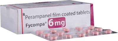 Fycompa 6mg Strip Of 14 Tablets
