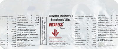 Vitaress Strip Of 10 Tablets