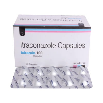 Intrazole 100mg Strip Of 10 Capsules