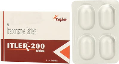 Itler 200mg Strip Of 4 Tablets