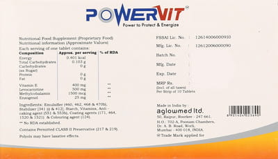Powervit Strip Of 10 Tablets