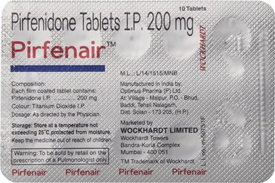 Pirfenair 200mg Strip Of 10 Tablets