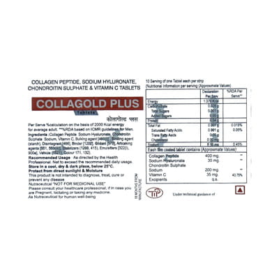 Collagold Plus Strip Of 10 Tablets