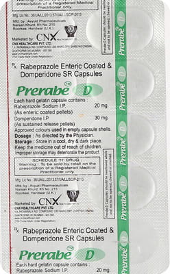 Prerabe D Strip Of 10 Capsules
