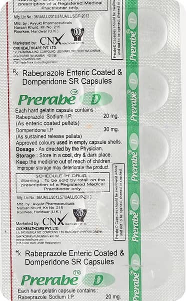 Prerabe D Strip Of 10 Capsules