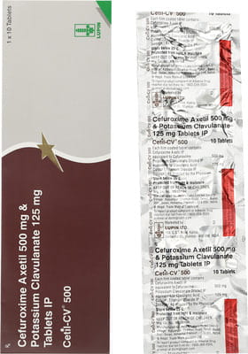 Cetil Cv 500mg Strip Of 10 Tablets