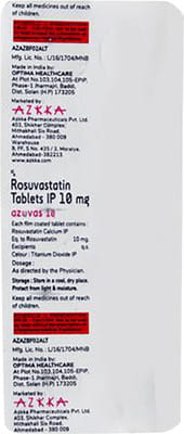 Azuvas 40mg Strip Of 10 Tablets