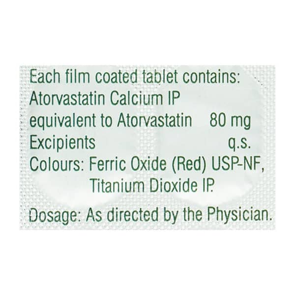 Aztor 80Mg Strip Of 15 Tablets