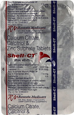 Shell Ct Strip Of 10 Tablets