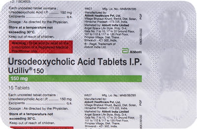 Udiliv 150mg Strip Of 15 Tablets
