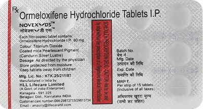 Novex Ds 60mg Strip Of 15 Tablets
