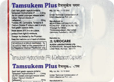 Tamsukem Plus Strip Of 10 Capsules