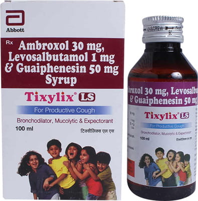 Tixylix Ls Bottle Of 100ml Syrup