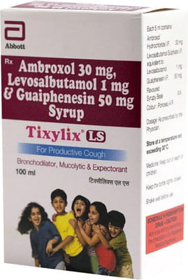Tixylix Ls Bottle Of 100ml Syrup