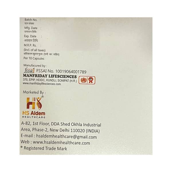 Alde Fer Strip Of 10 Capsules