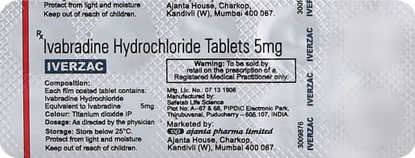 Iverzac 5Mg Strip Of 10 Tablets