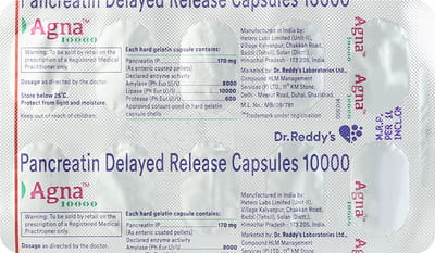 Agna 10000 Strip Of 10 Capsules