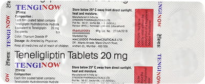 Tenginow 20mg Strip Of 10 Tablets
