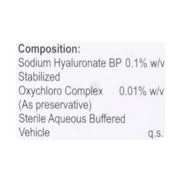 Hynlube Bottle Of 10ml Eye Drops