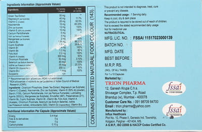 Triovit Strip Of 10 Capsules