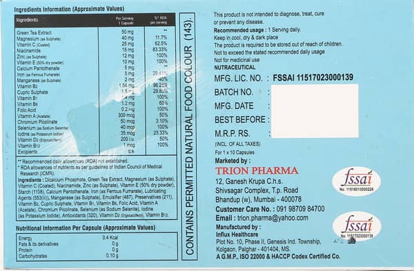 Triovit Strip Of 10 Capsules
