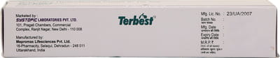 Terbest 1% Tube Of 30gm Cream
