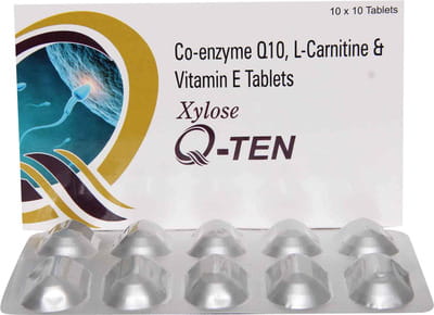 Qten 100mg Strip Of 10 Tablets