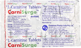 Carnisurge 500mg Strip Of 10 Tablets