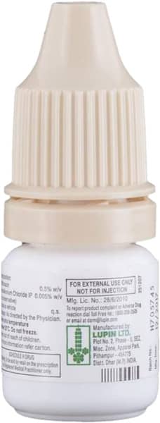 Autogati 0.5% Bottle Of 2.5ml Eye Drops