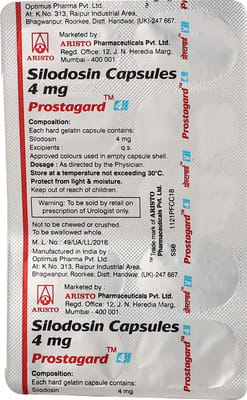 Prostagard 4mg Strip Of 10 Capsules