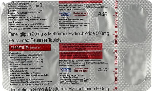 Terostil M Strip Of 10 Tablets