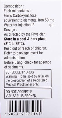 Ferium 1k Vial Of 20ml Injection