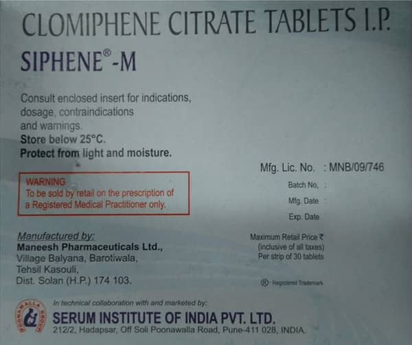 Siphene-M Tablet