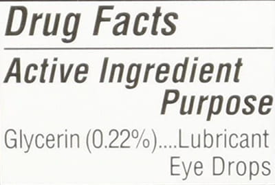 Eye Tears Bottle Of 10ml Eye Drops
