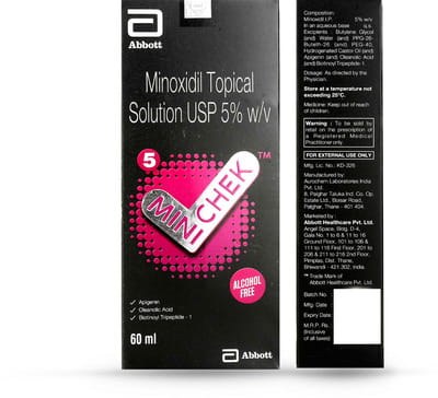 Minichek 5% Bottle Of 60ml Solution