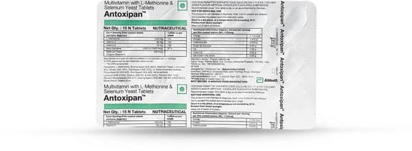 Antoxipan Strip Of 15 Tablets