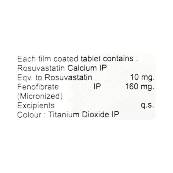 Lipitrack F 10mg Strip Of 10 Tablets