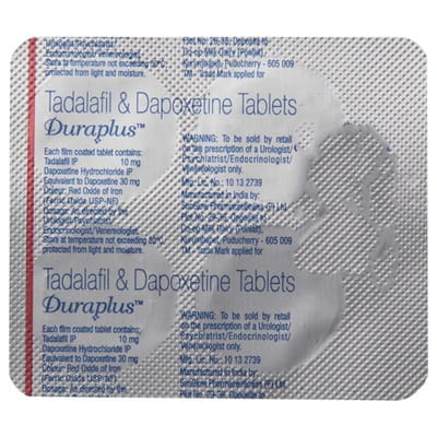 Duraplus Strip Of 4 Tablets