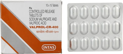 Valprol Cr 400mg Strip Of 15 Tablets